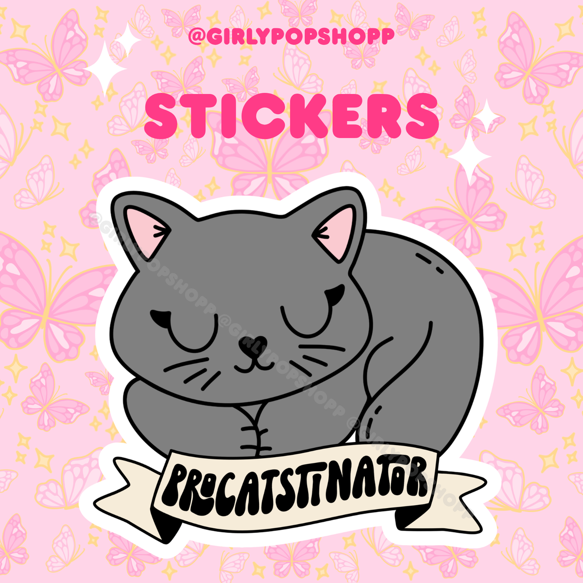 Tired/Lazy/emotional Stickers