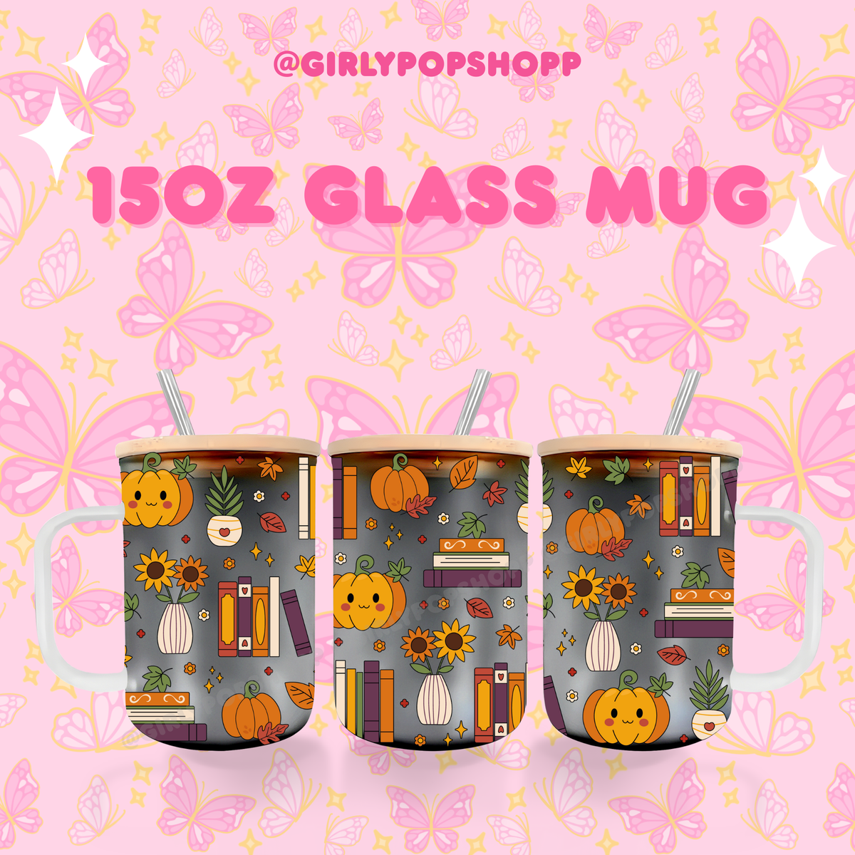 Fall/Autumn Plastic & Glass Cups