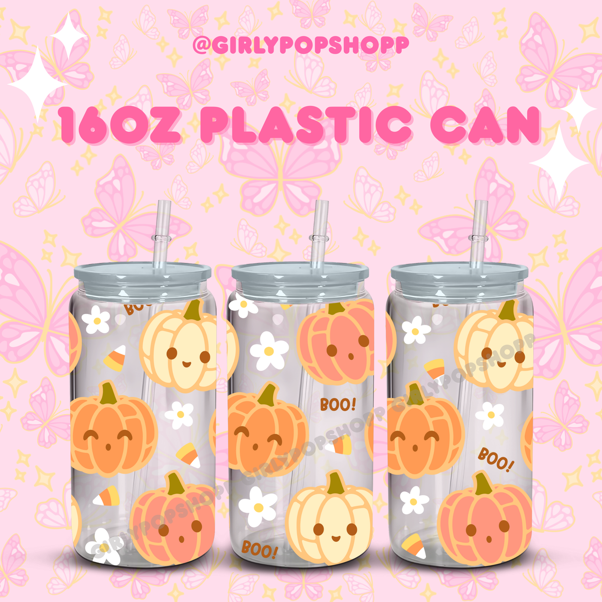 Fall/Autumn Plastic & Glass Cups
