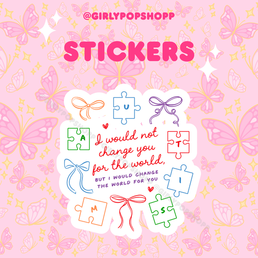 Autism Stickers
