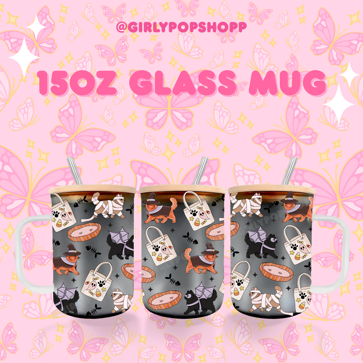 Fall/Autumn Plastic & Glass Cups