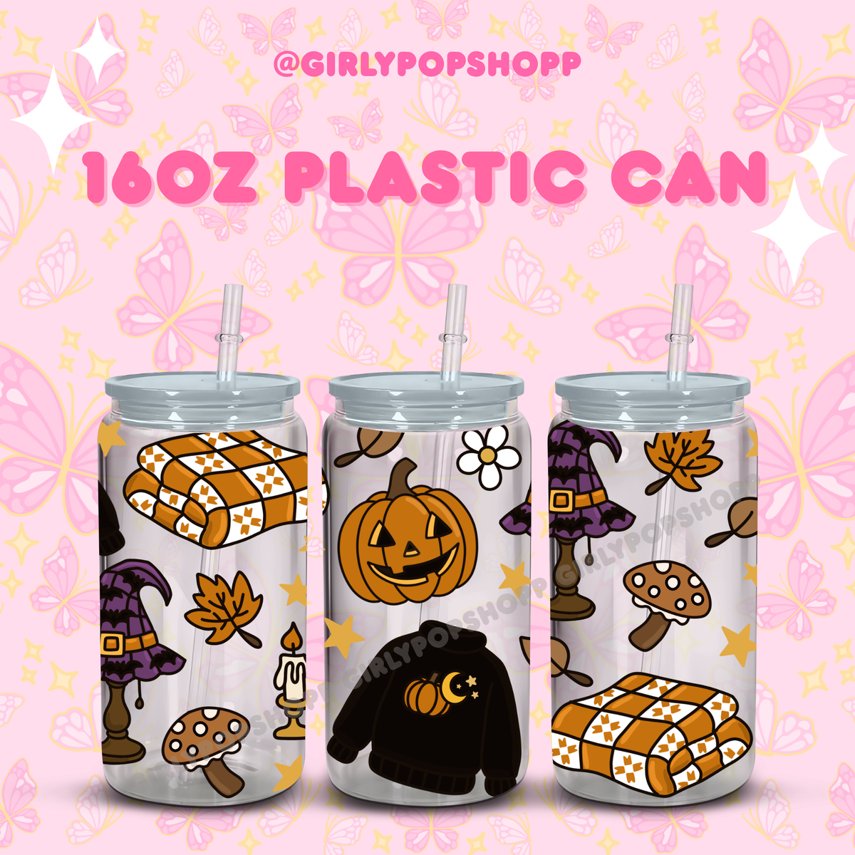 Halloween Plastic & Glass Cups