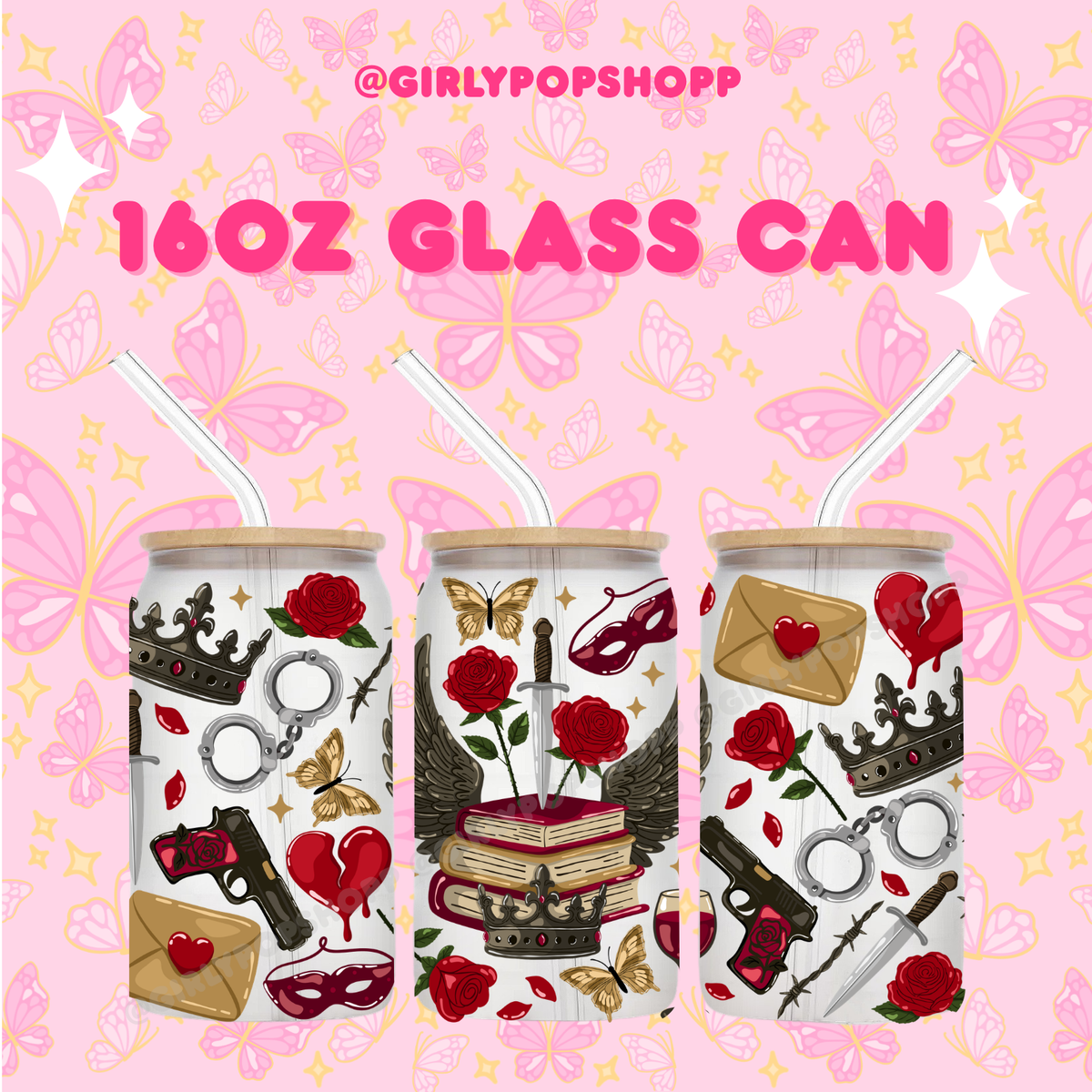 Book themes 1 Glass & Plastic Cups