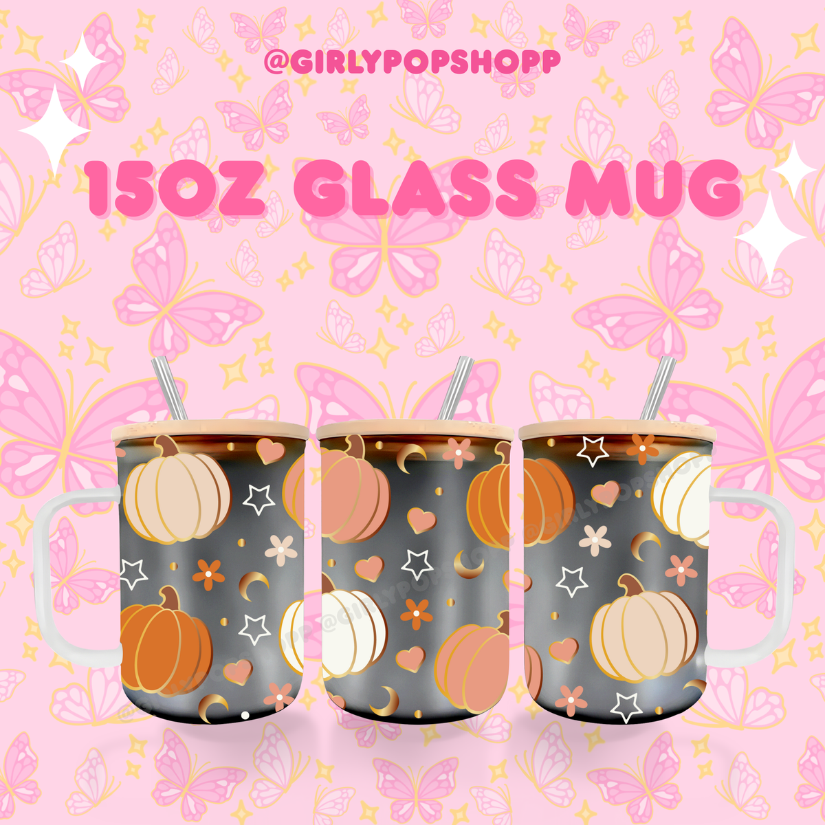 Fall/Autumn Plastic & Glass Cups