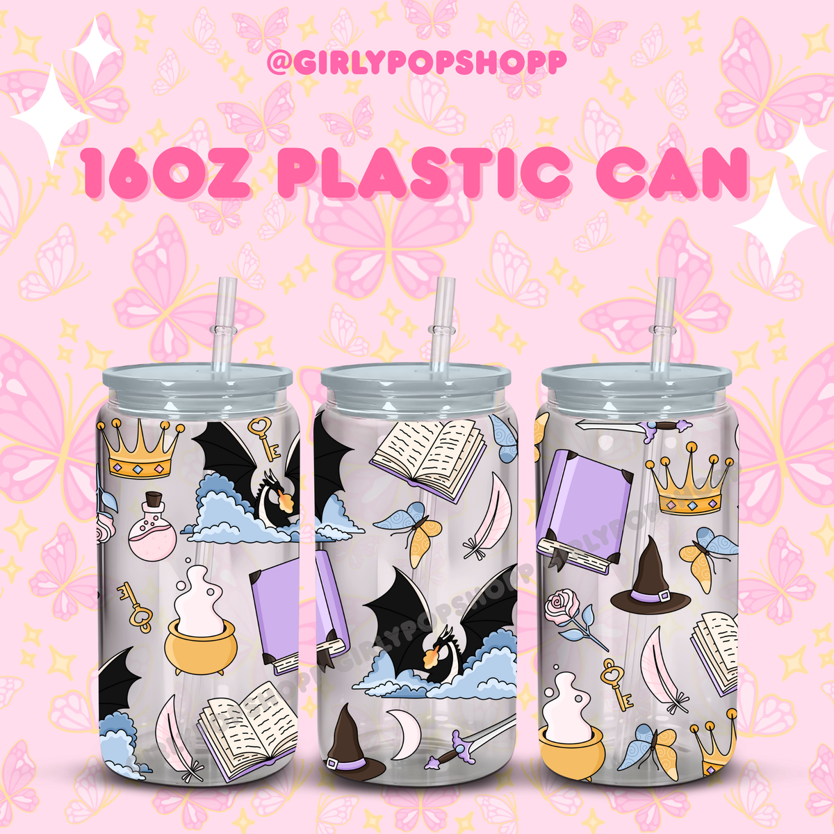 Book themes 1 Glass & Plastic Cups