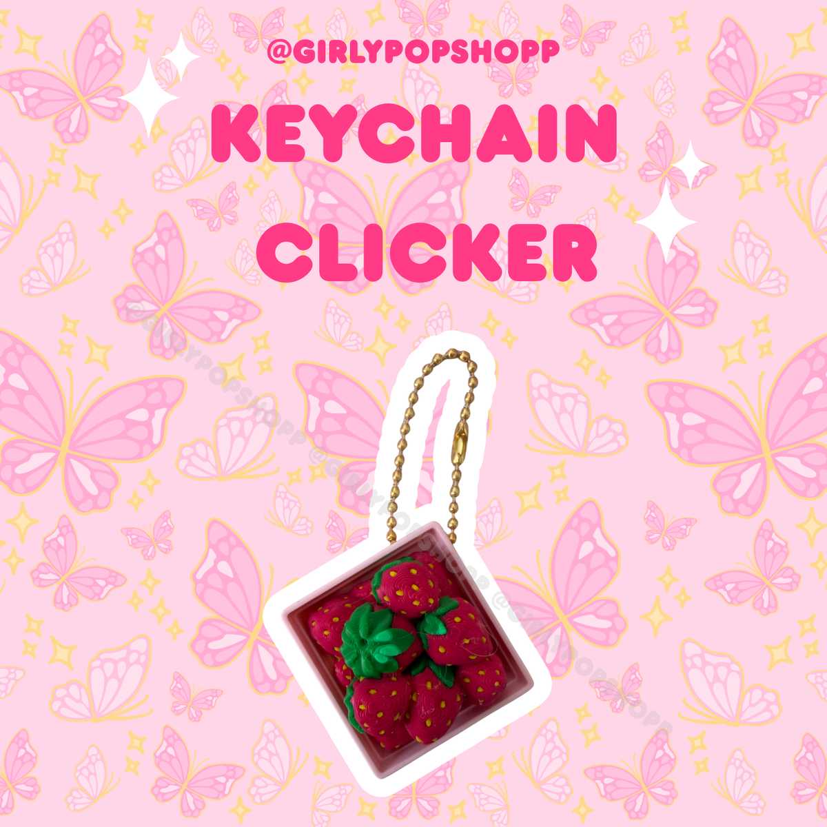 Food Keychain Clickers