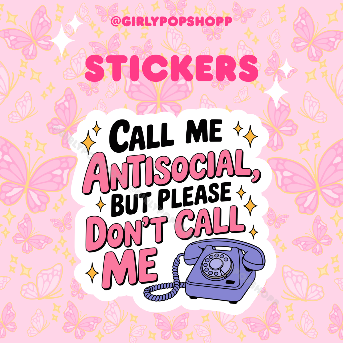 Antisocial Stickers