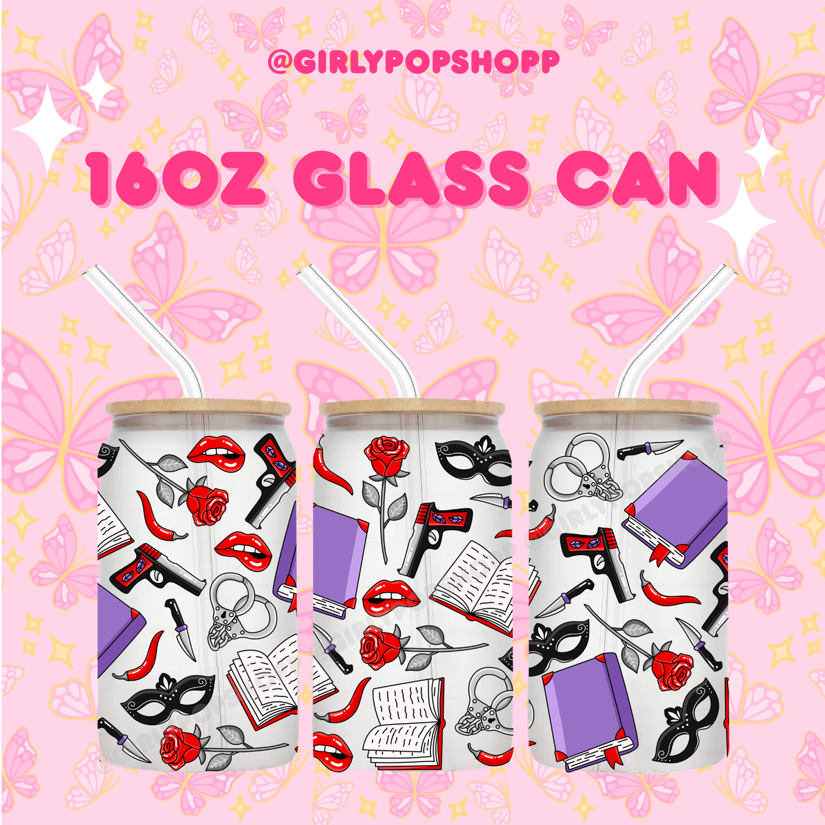 Book themes 1 Glass & Plastic Cups