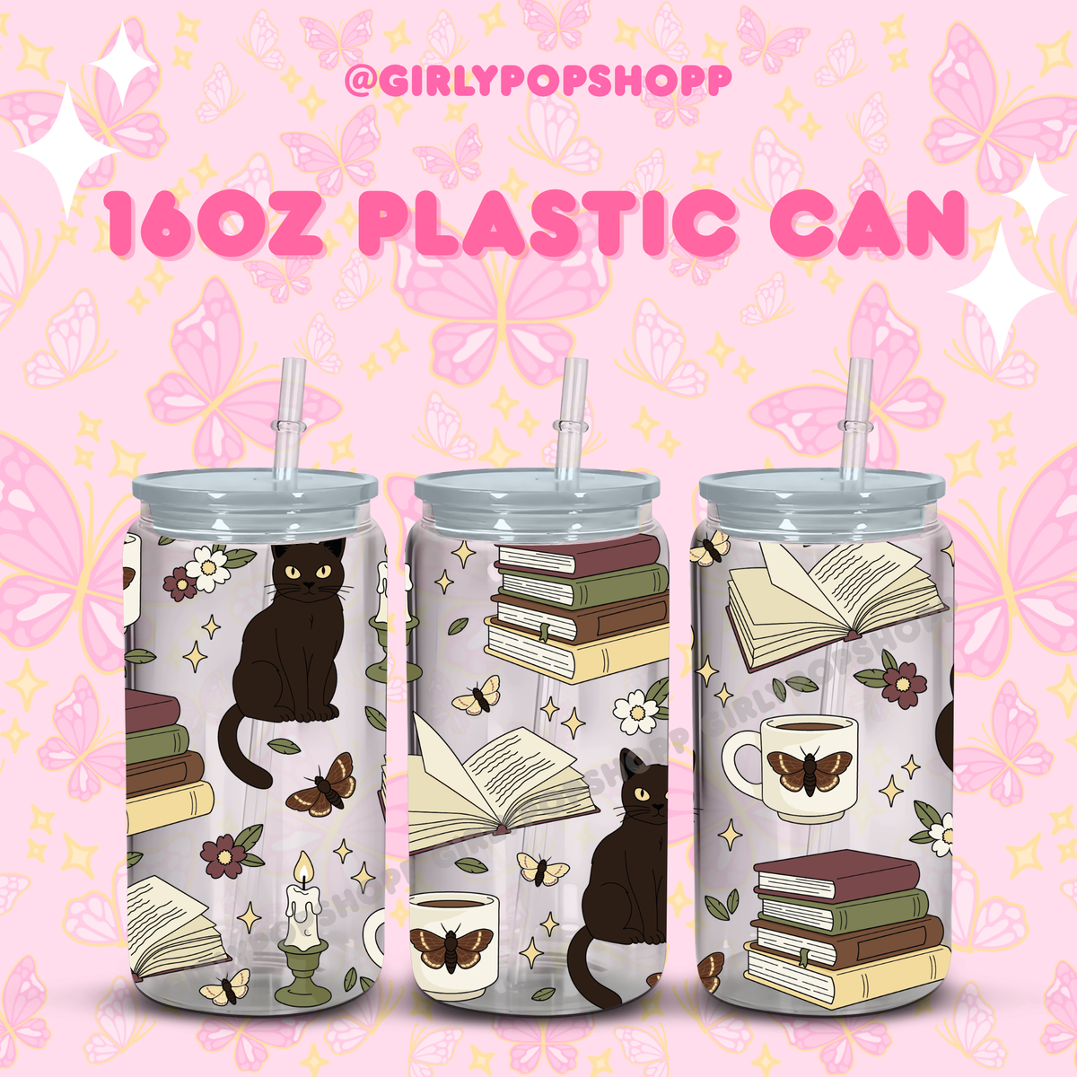 Book themes 1 Glass & Plastic Cups