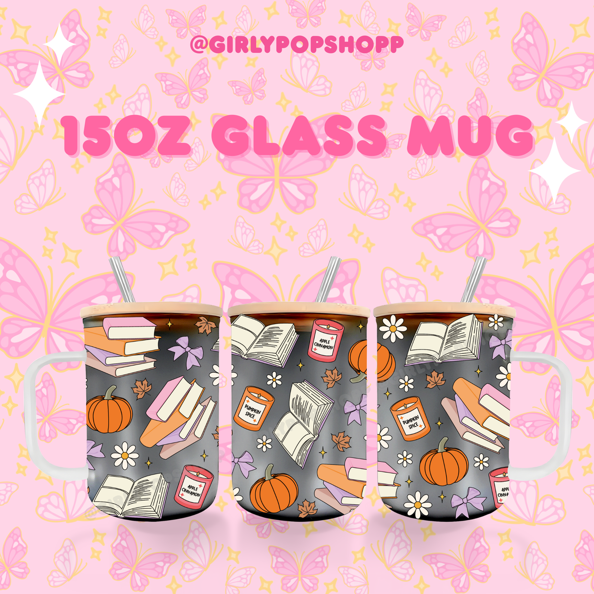 Fall/Autumn Plastic & Glass Cups