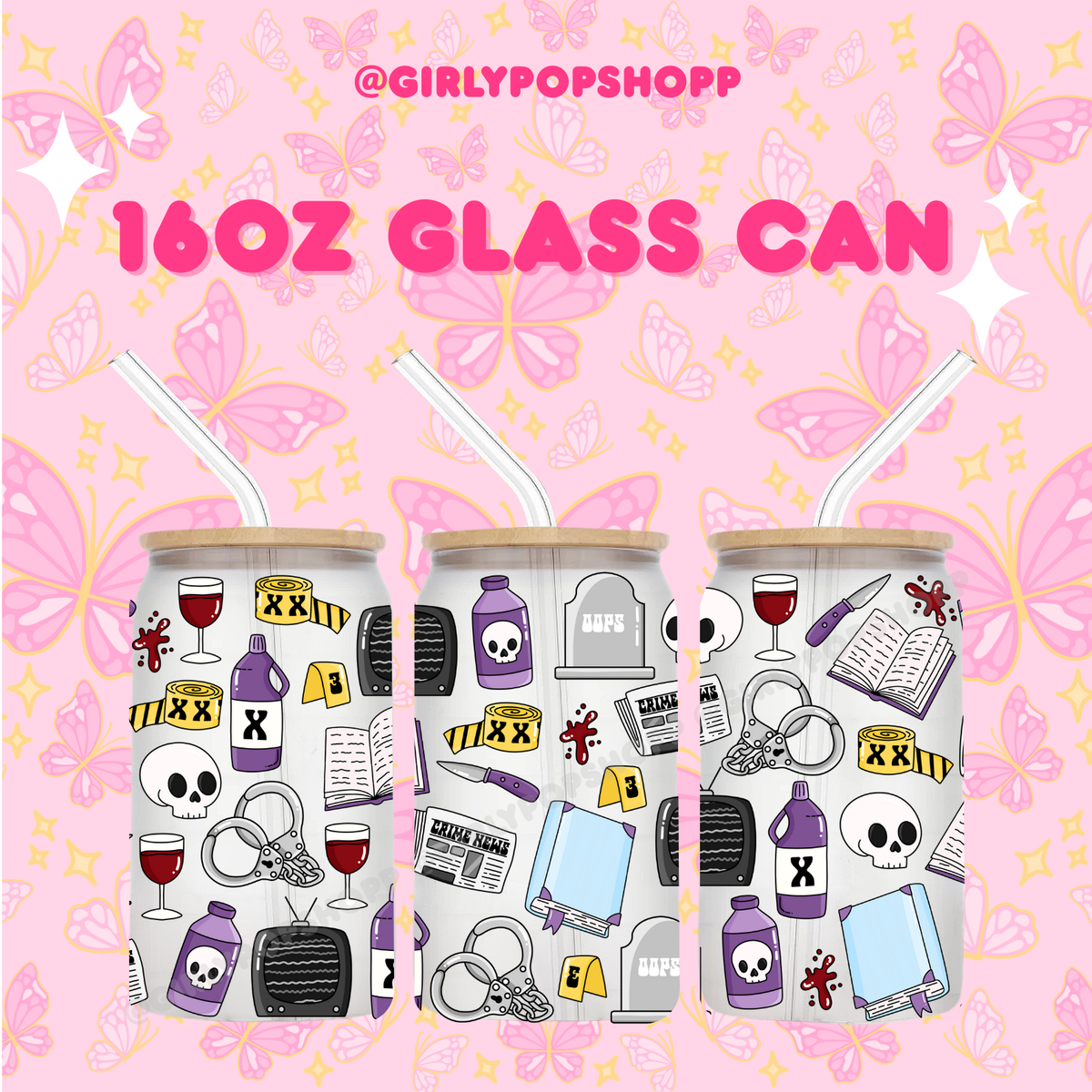 Book themes 1 Glass & Plastic Cups