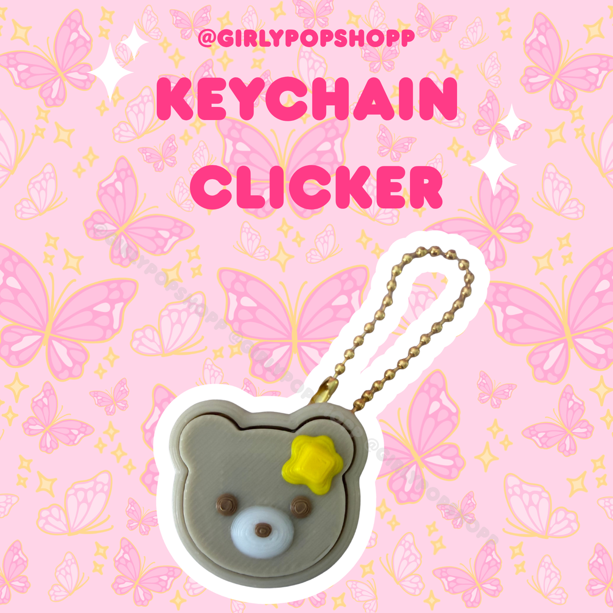 Food Keychain Clickers