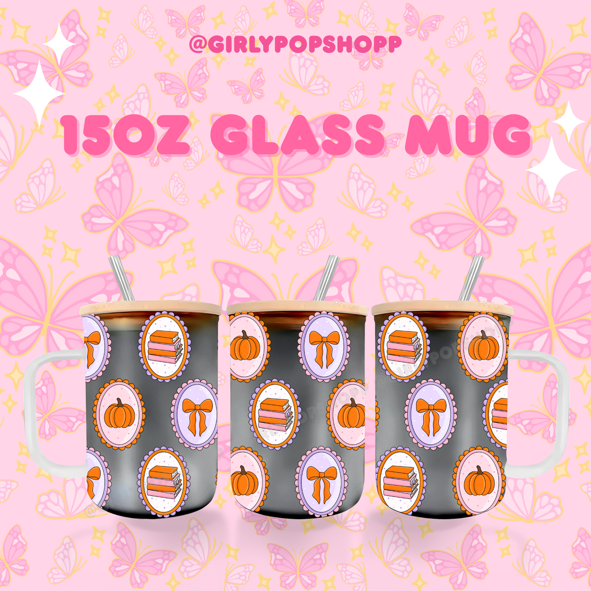 Fall/Autumn Plastic & Glass Cups