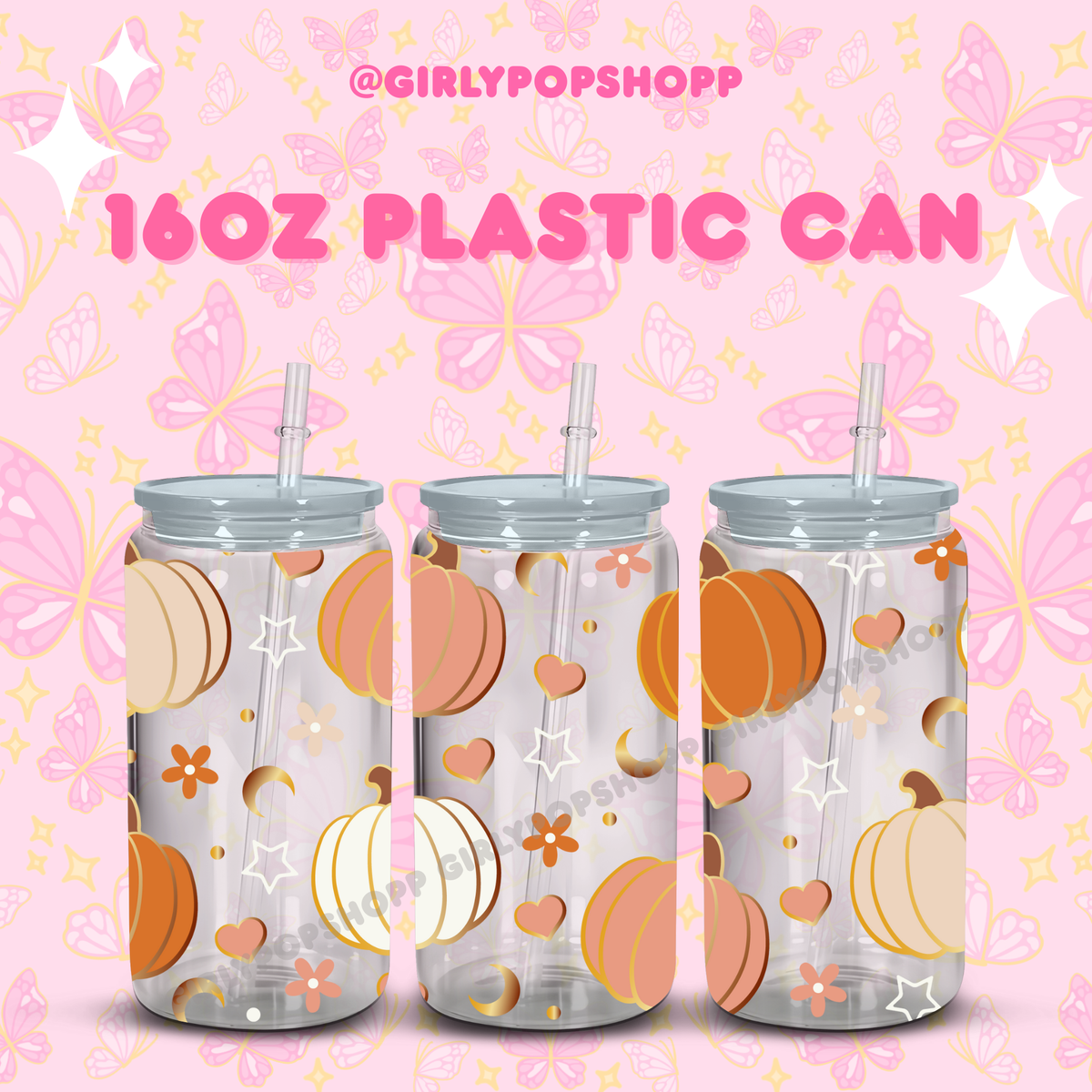 Fall/Autumn Plastic & Glass Cups