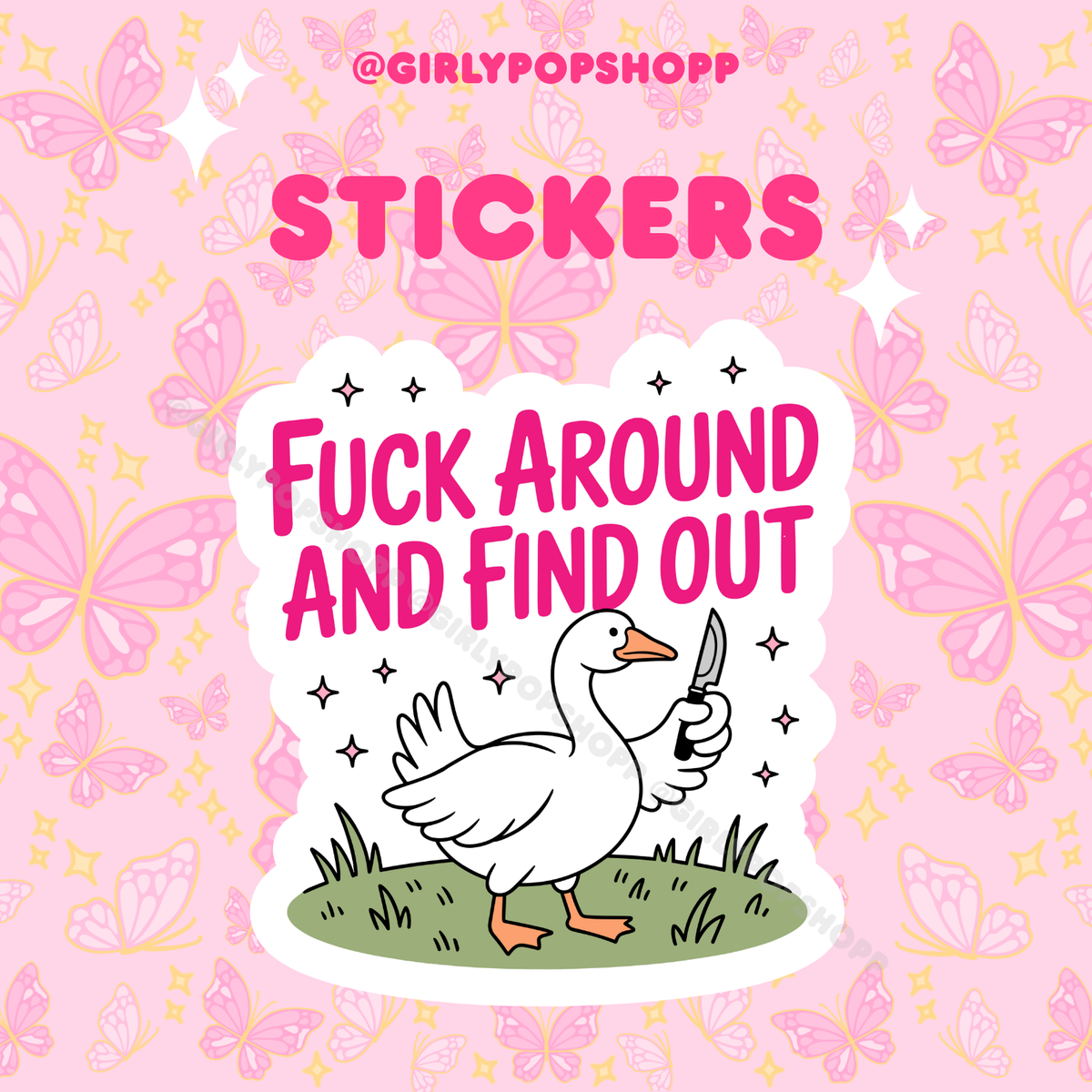 Funny 1 Stickers