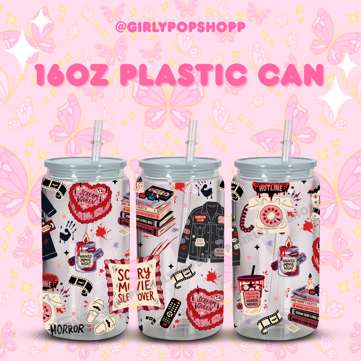 Fall/Autumn Plastic & Glass Cups