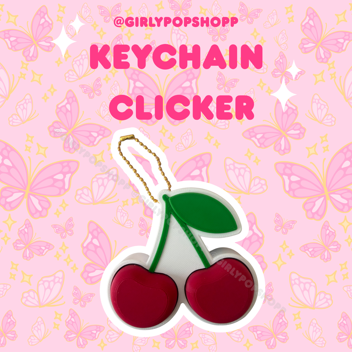 Food Keychain Clickers
