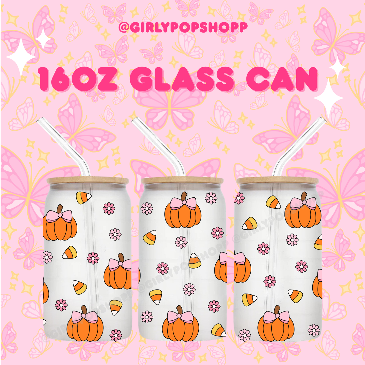 Fall/Autumn Plastic & Glass Cups