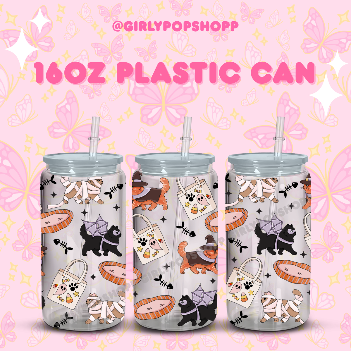 Fall/Autumn Plastic & Glass Cups