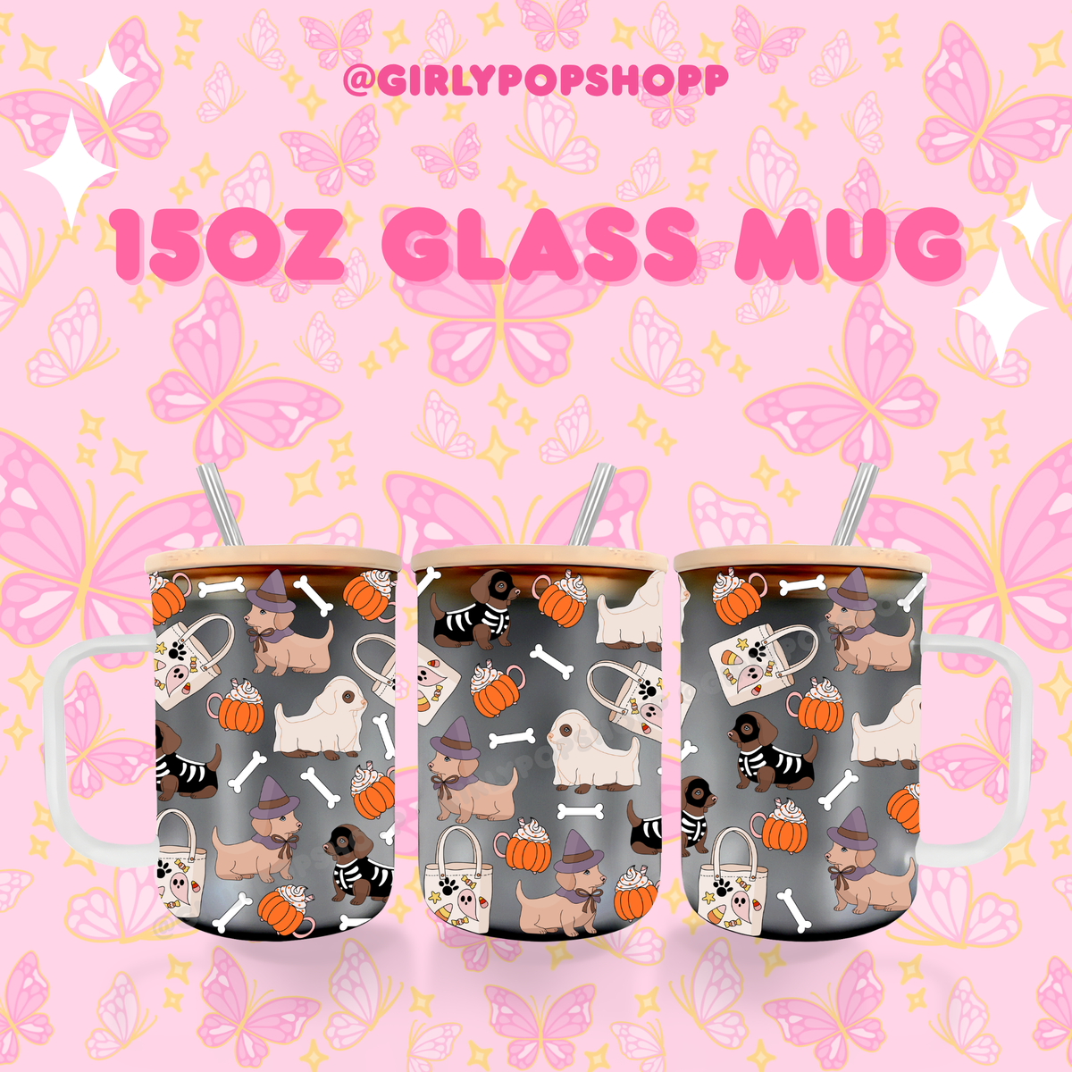 Fall/Autumn Plastic & Glass Cups