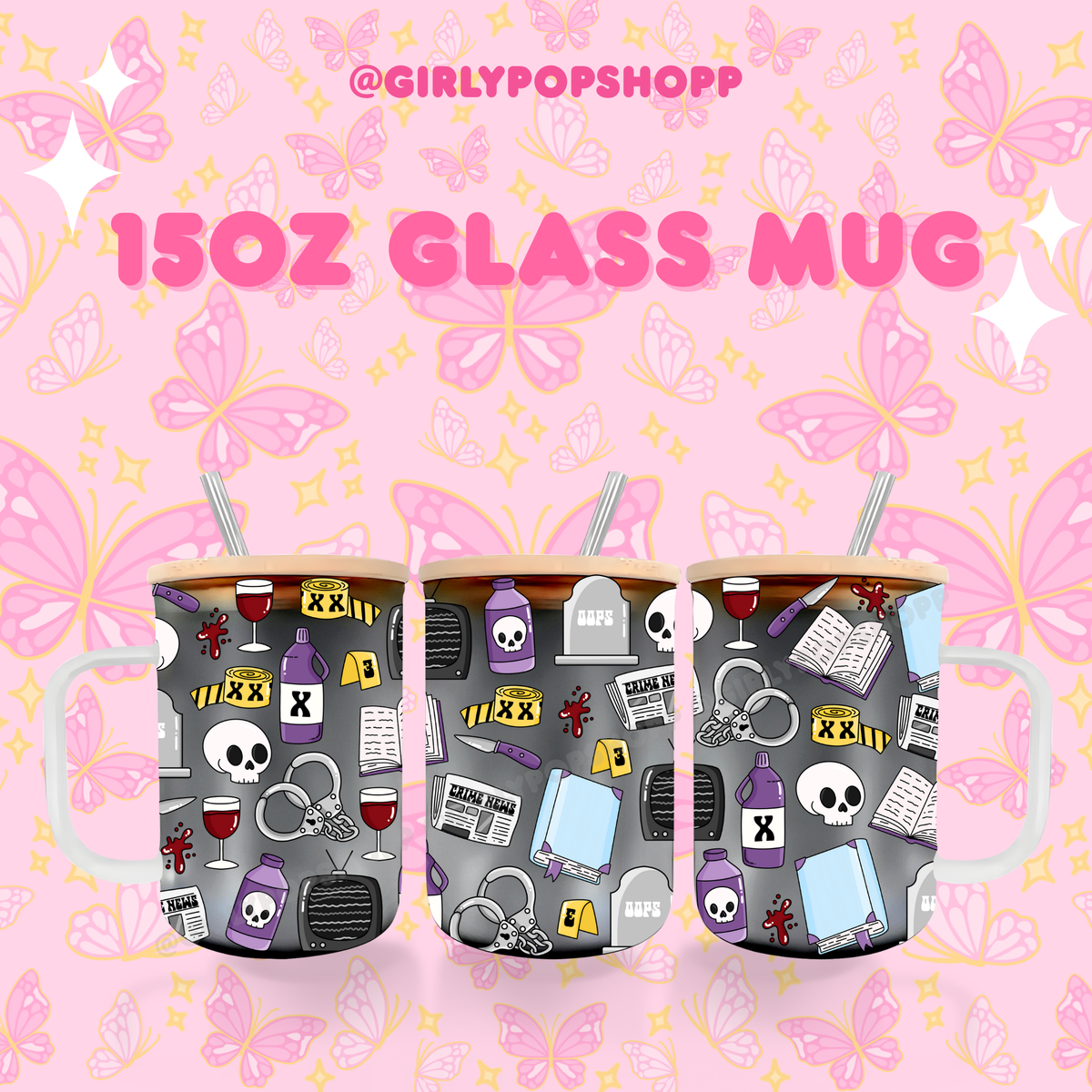 Book themes 1 Glass & Plastic Cups