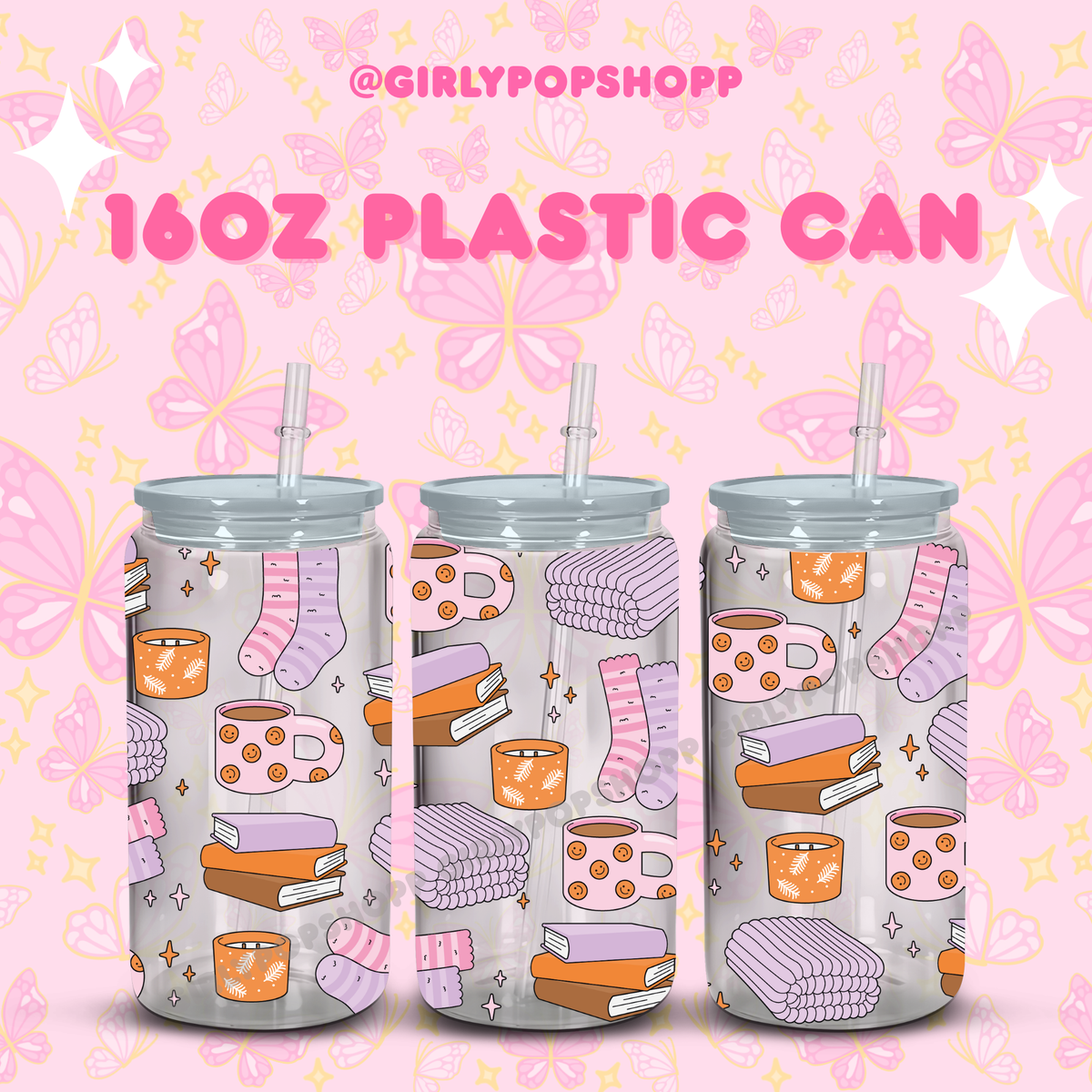 Book themes 1 Glass & Plastic Cups