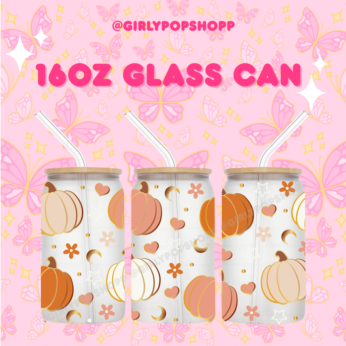 Fall/Autumn Plastic & Glass Cups