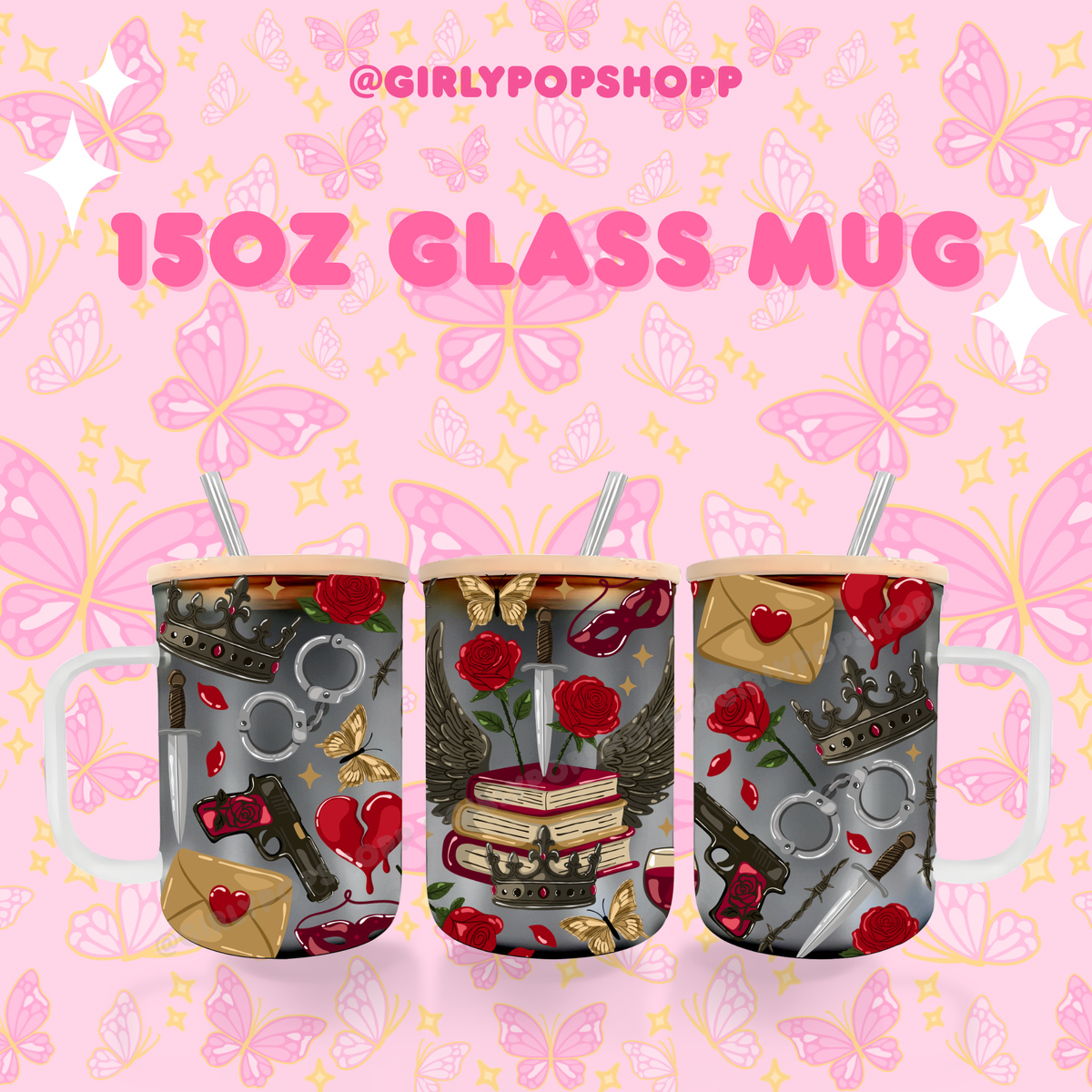 Book themes 1 Glass & Plastic Cups