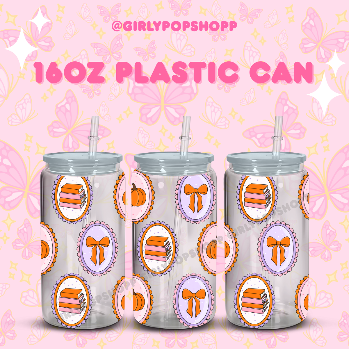 Fall/Autumn Plastic & Glass Cups