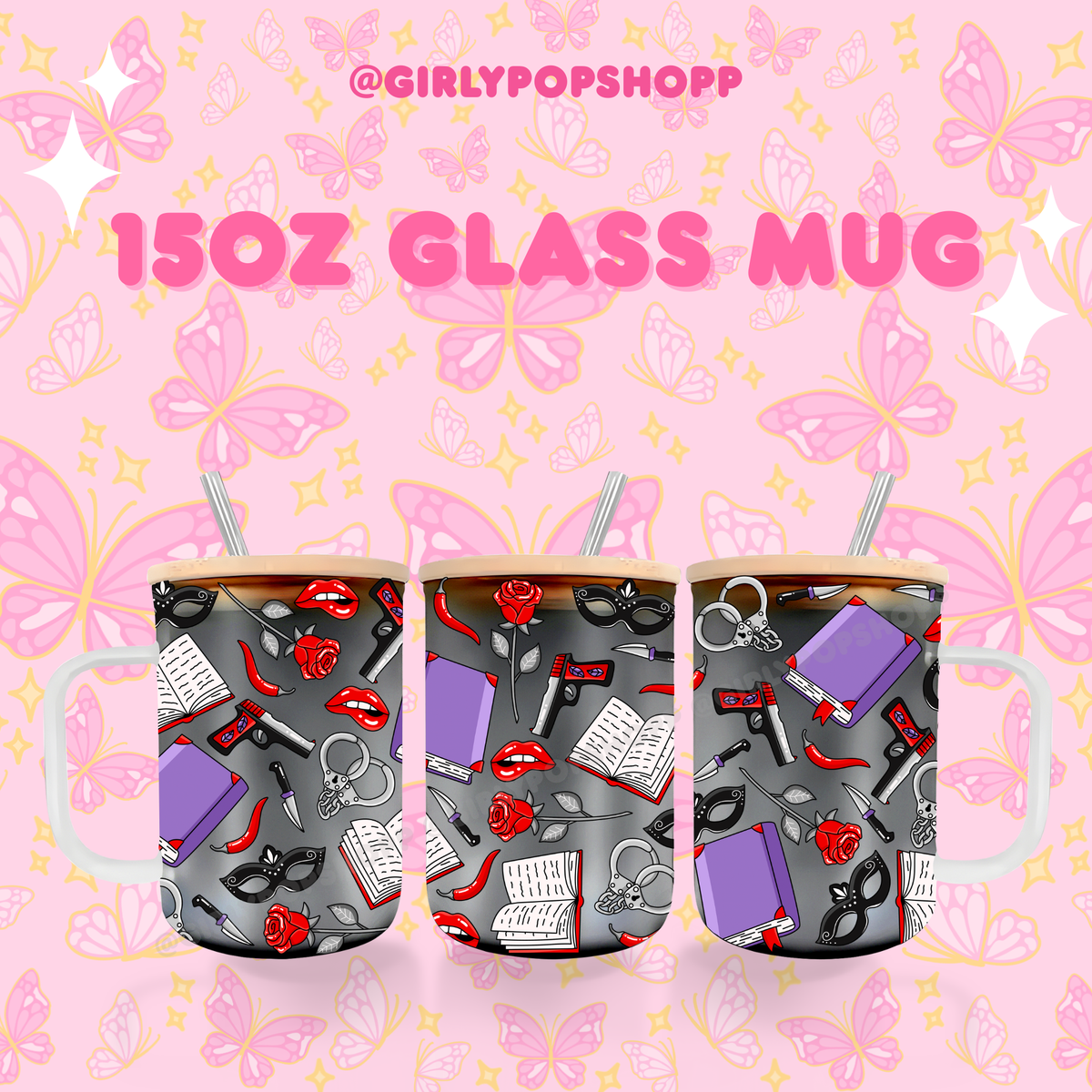 Book themes 1 Glass & Plastic Cups