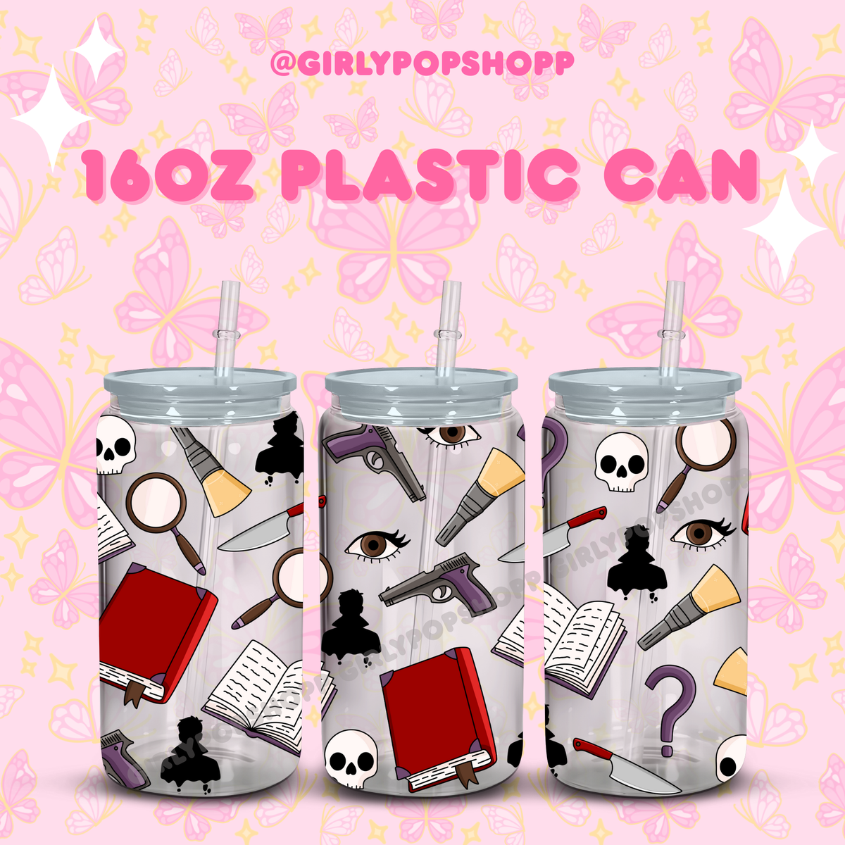 Book themes 1 Glass & Plastic Cups