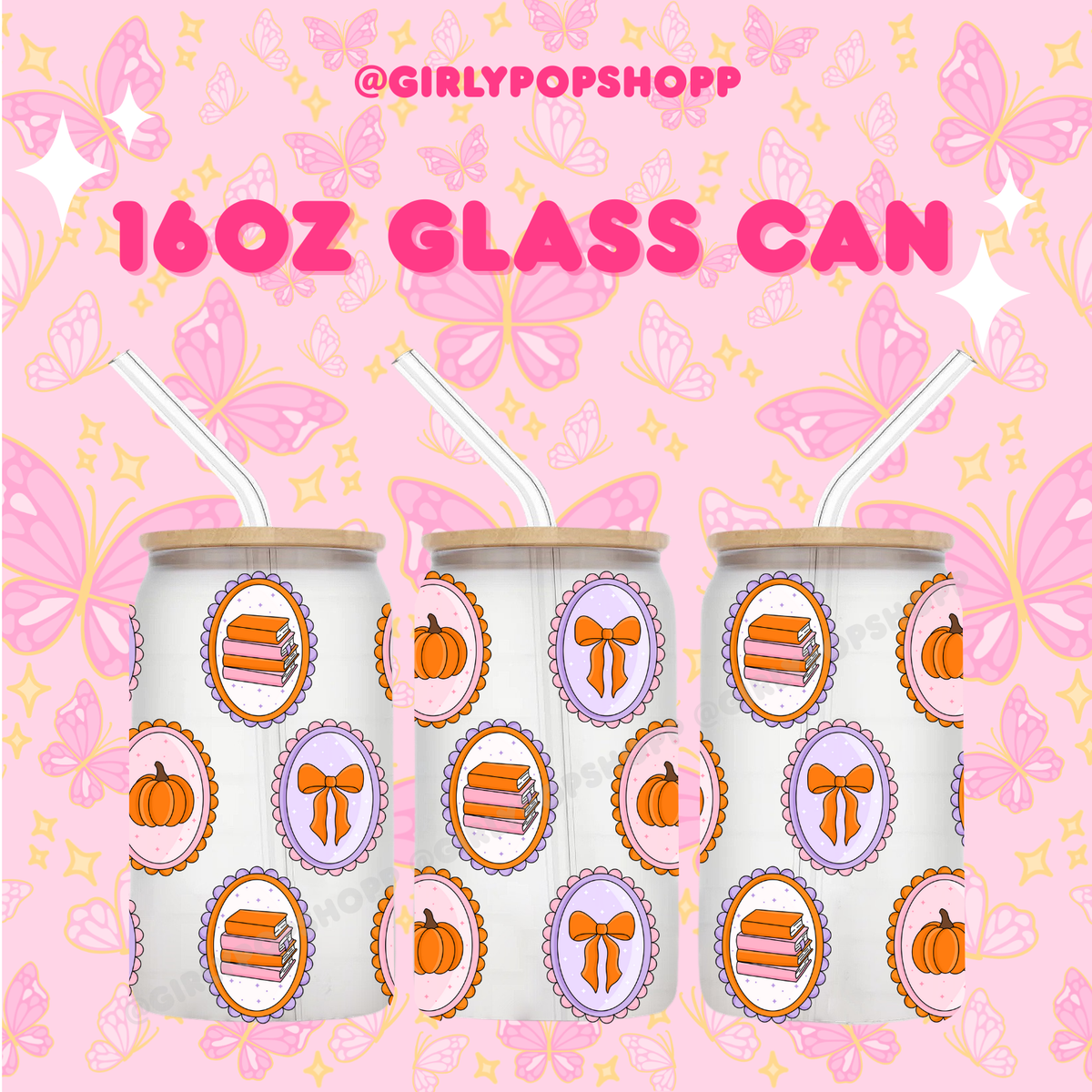 Fall/Autumn Plastic & Glass Cups