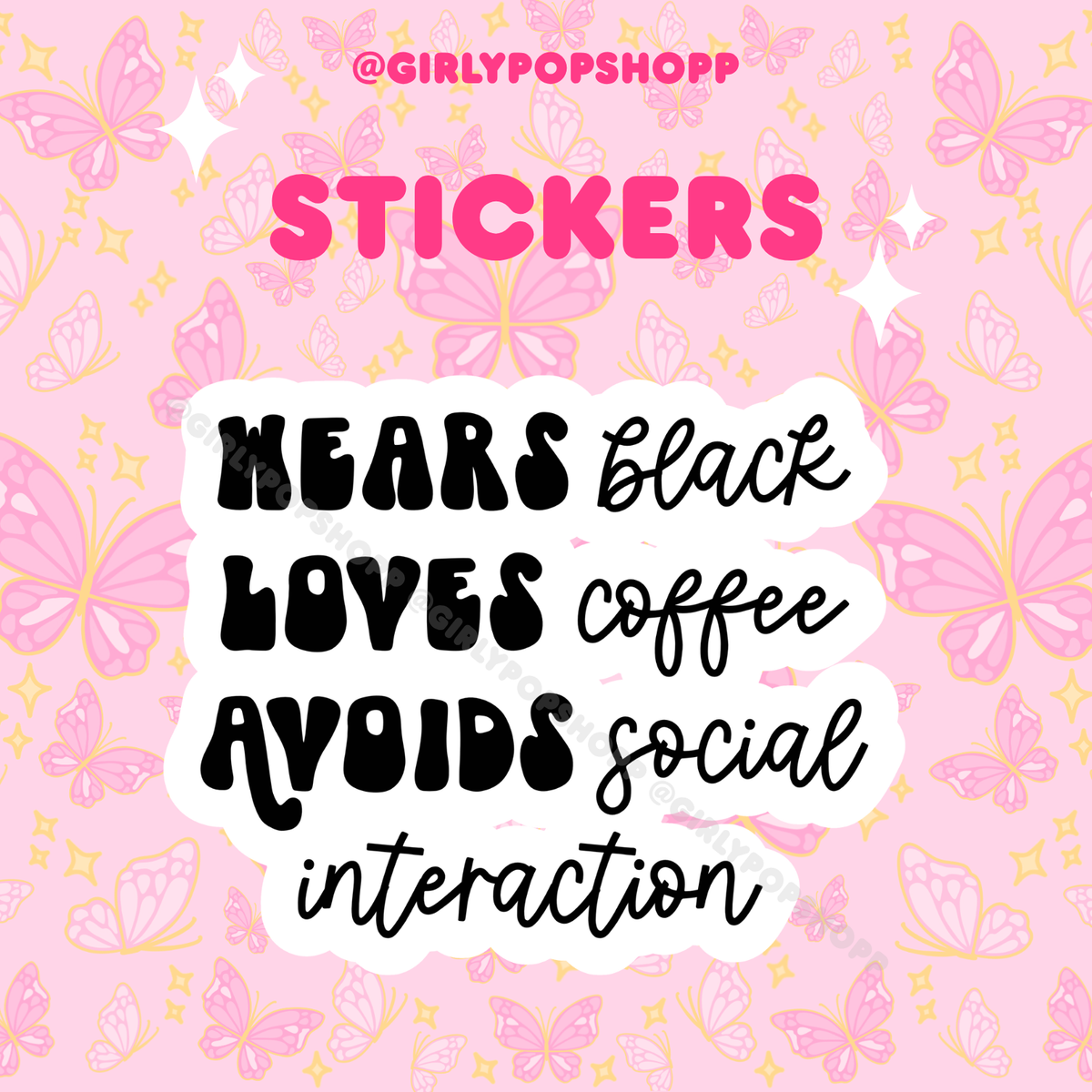 Antisocial Stickers