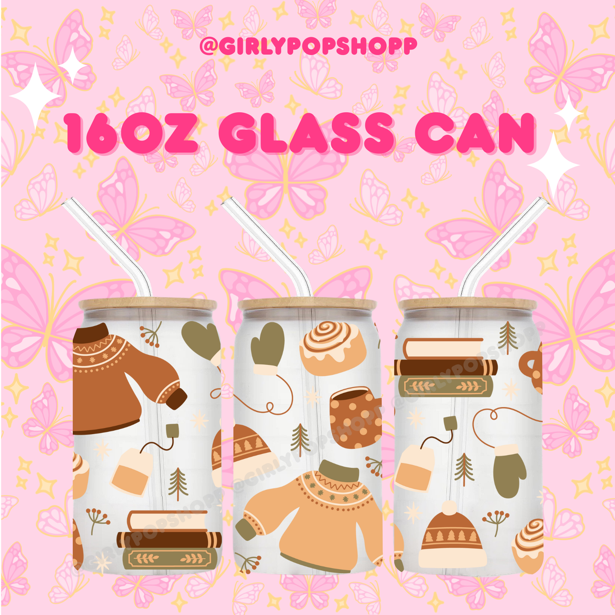 Fall/Autumn Plastic & Glass Cups