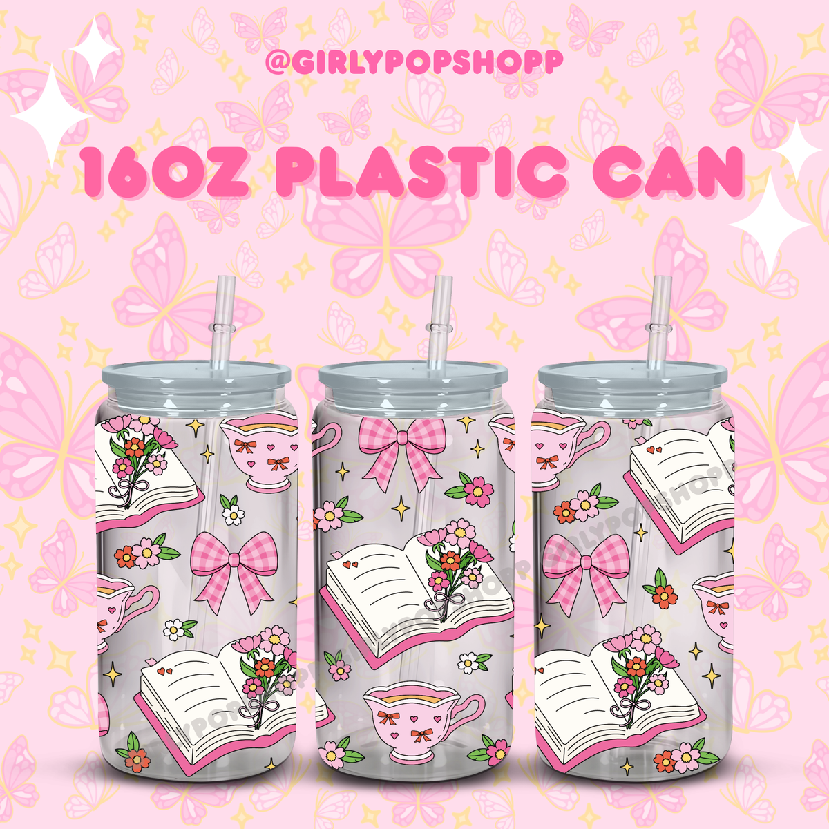 Book themes 1 Glass & Plastic Cups