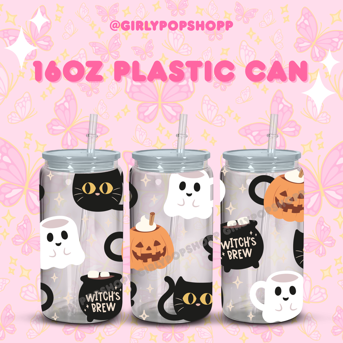 Halloween Plastic & Glass Cups